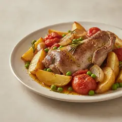 Ruoto al forno con capretto