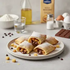 Saccottini mele e cioccolato