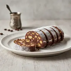 Salame di cioccolato al caffè