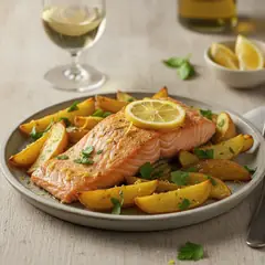 Salmone al forno