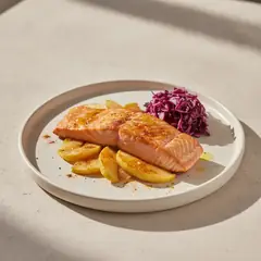 Salmone alle mele