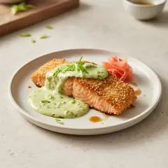 Salmone croccante con panko