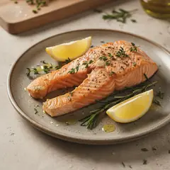 Salmone in friggitrice ad aria