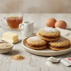 Sandwich cookies all'avena con Nutella®