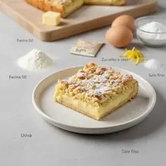Sbriciolata alla crema di limone