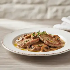 Scaloppine ai funghi porcini