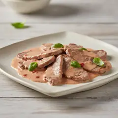 Scaloppine in rosa
