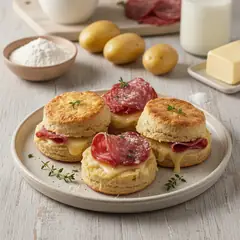 Scones salati alle patate