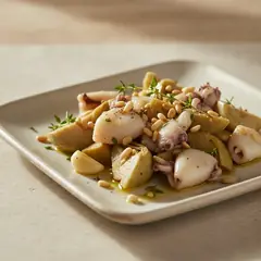 Seppioline con carciofi