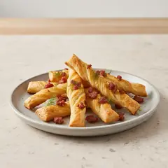 Sfoglie classiche con briciole di salsiccia