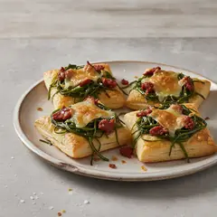 Sfoglie con agretti e nduja