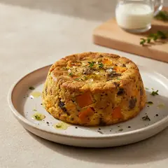 Sformato di zucca e porcini