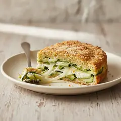 Sformato di zucchine filante