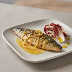 Sgombro alla griglia con salsa agli agrumi