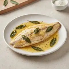 Sogliola burro e salvia