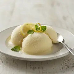 Sorbetto al limone senza albumi