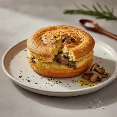 Soufflé ai funghi