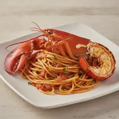 Spaghetti con astice in bellavista