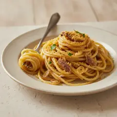 Spaghetti con la bottarga