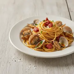 Spaghetti vongole e nduja