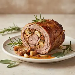 Spalla d'agnello farcita alla toscana