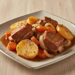 Stufato di costine (guiso de costillas)