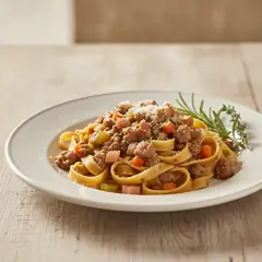 Tagliatelle al ragù bianco