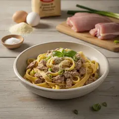 Tagliatelle al ragù di cortile