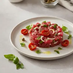 Tartare mediterranea di spada