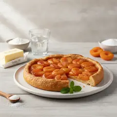 Tarte tatin alle albicocche