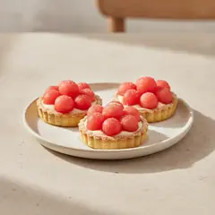 Tartellette all'anguria