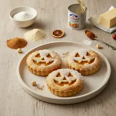 Tartellette dolci di Jack O' Lantern
