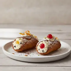 Tartellette in crosta di cannolo