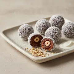 Tartufini al cocco e nutella