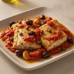 Teglia di baccalà alla napoletana