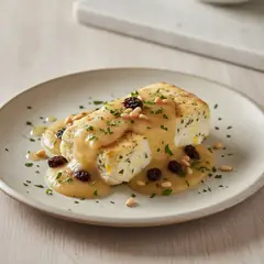 Terrina di baccalà con salsa di mele