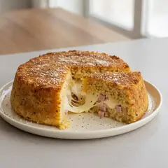 Timballo di riso ai 4 formaggi