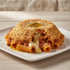 Timballo nduja e cacio silano