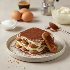 Tiramisù con biscotti secchi