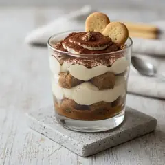 Tiramisù con crema al caffè e Pavesini