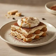 Tiramisù con panna