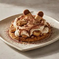Tiramisù scomposto con Pavesini