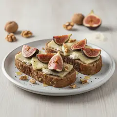 Toast di fichi e noci al Bettelmatt