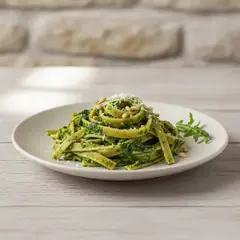 Tonnarelli al pesto di rucola