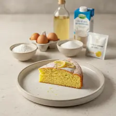 Torta 5 minuti al limone