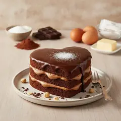 Torta a cuore di San Valentino