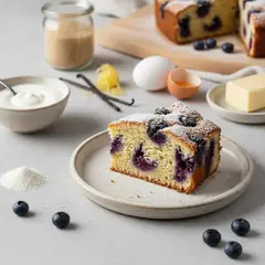 Torta ai mirtilli