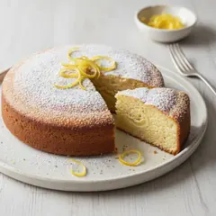 Torta al cioccolato bianco e limone