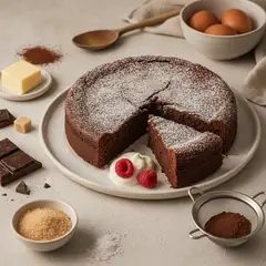 Torta al cioccolato senza farina