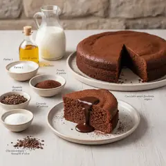 Torta al cioccolato vegana